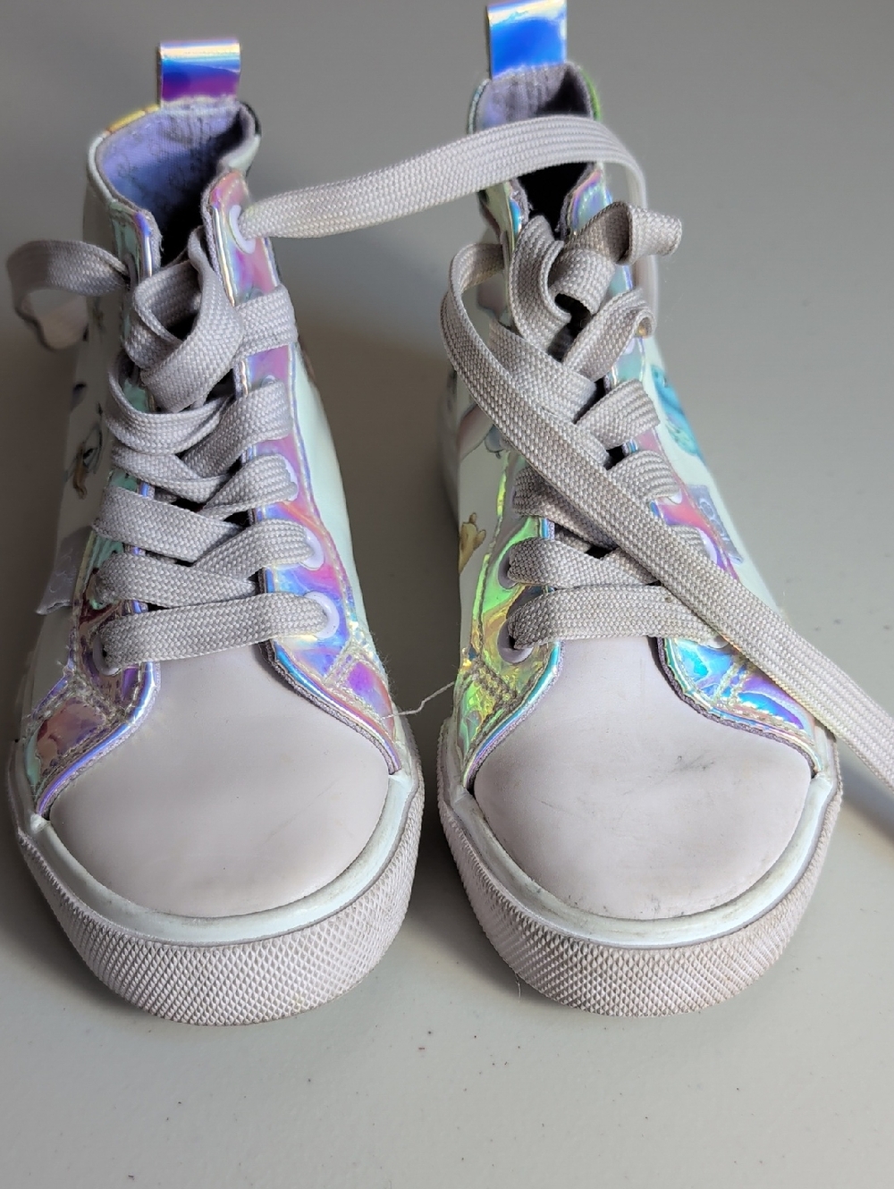 Girls' Disney Characters High Top Sneakers By Ground Up